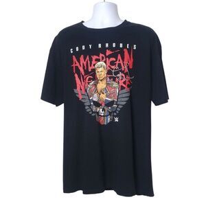 WWE 500 Level Cody Rhodes Skull Tee 3XL Black American Nightmare Official